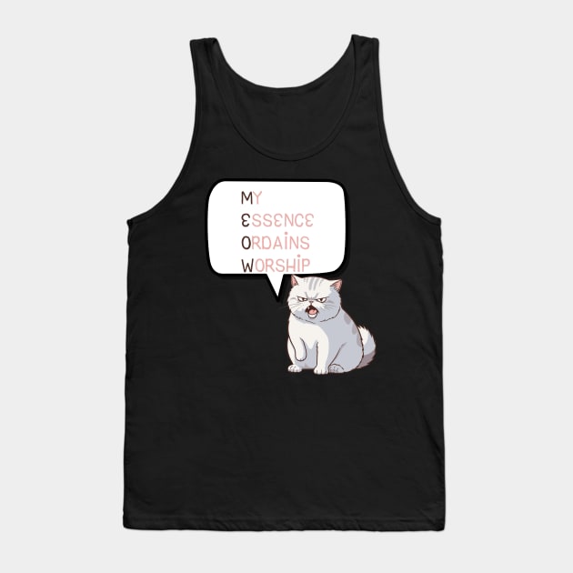 THE CAT'S MEOW Tank Top by MERCH4MOMS